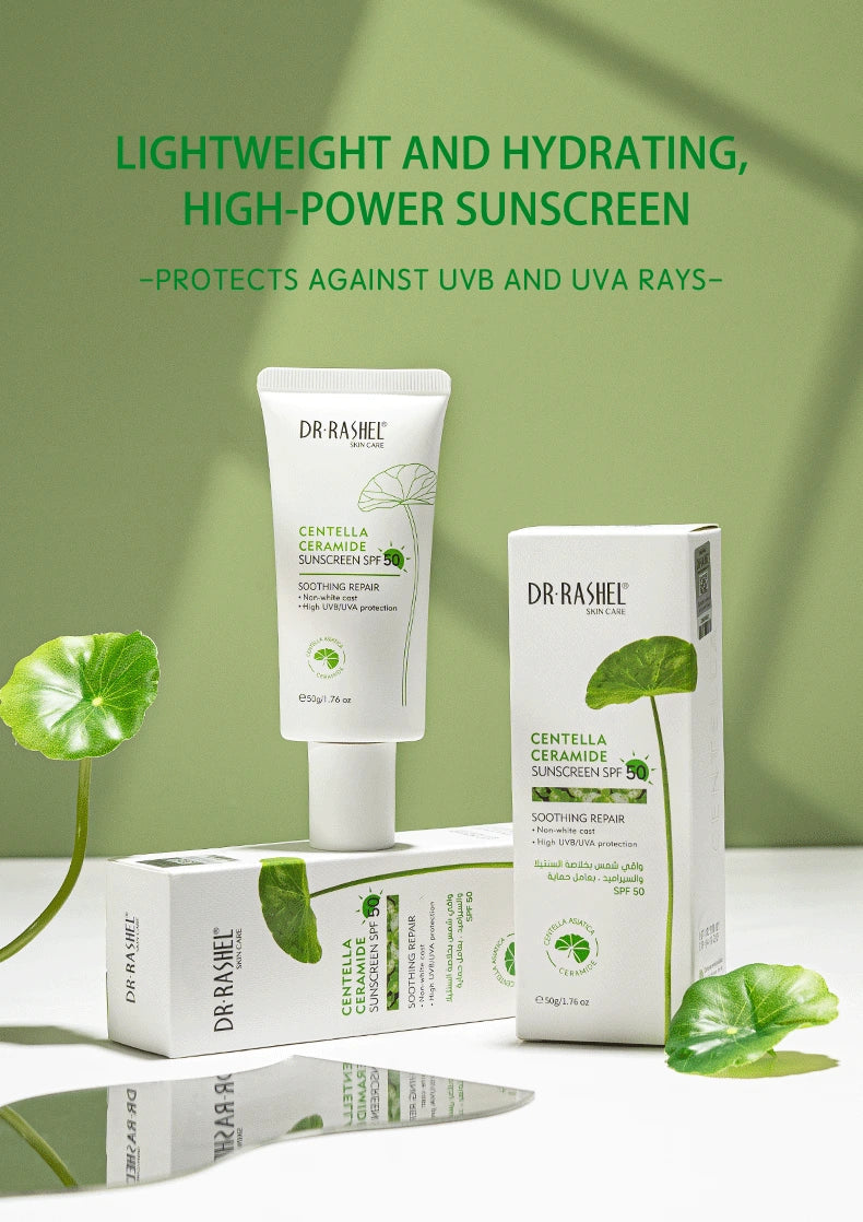 DR. RASHEL Centella Ceramide Sunscreen SPF 50 ARABI CART