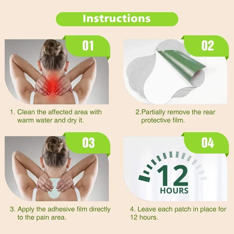 Cervical Pain Relief Patches ARABI CART