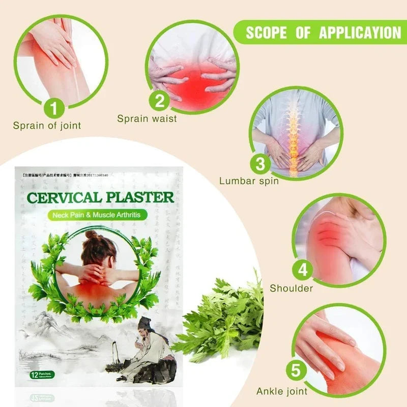 Cervical Pain Relief Patches ARABI CART