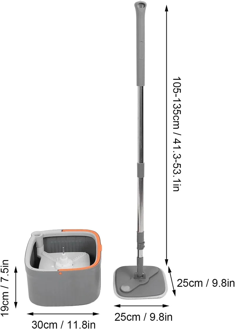 Denx - Clean & Separate Square Bucket Mop ARABI CART