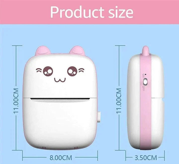 Portable Mini Pocket Printer BT Thermal Printer ARABI CART