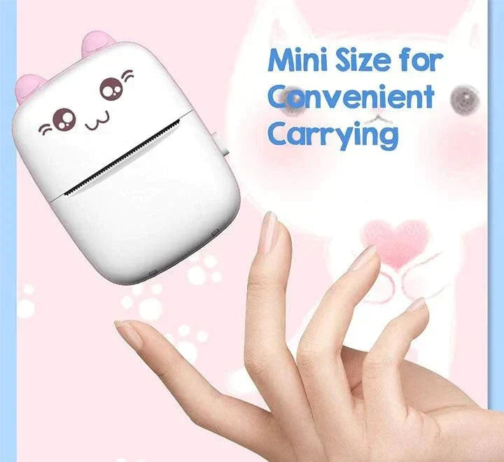Portable Mini Pocket Printer BT Thermal Printer ARABI CART