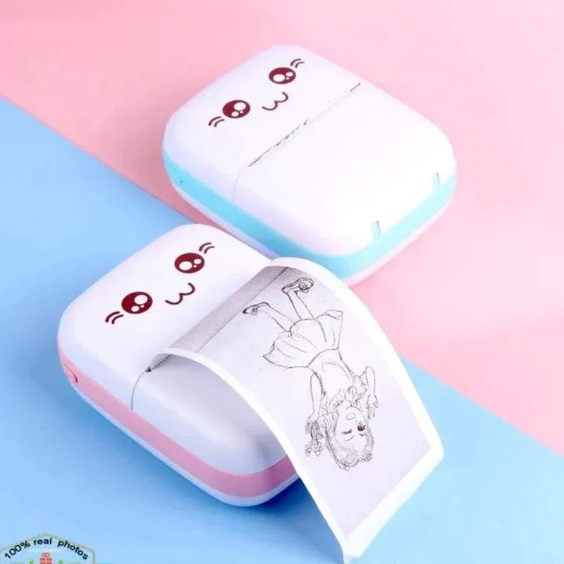 Portable Mini Pocket Printer BT Thermal Printer ARABI CART
