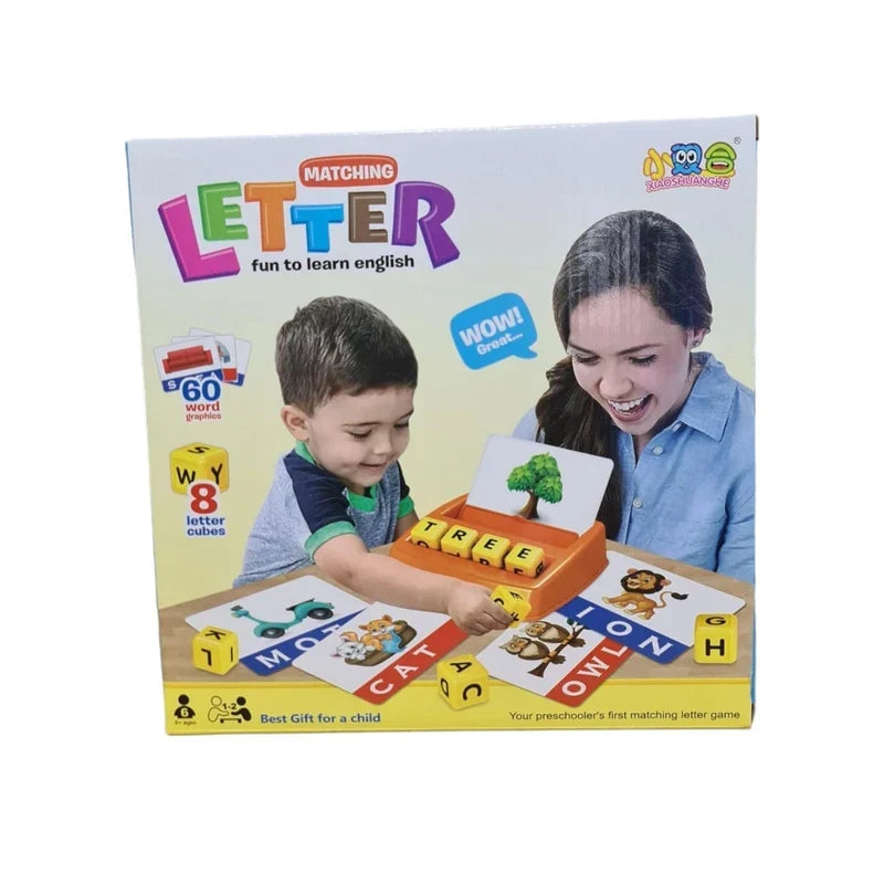 Xiaoshuanghe – Matching Letter: Fun to Learn English ARABI CART