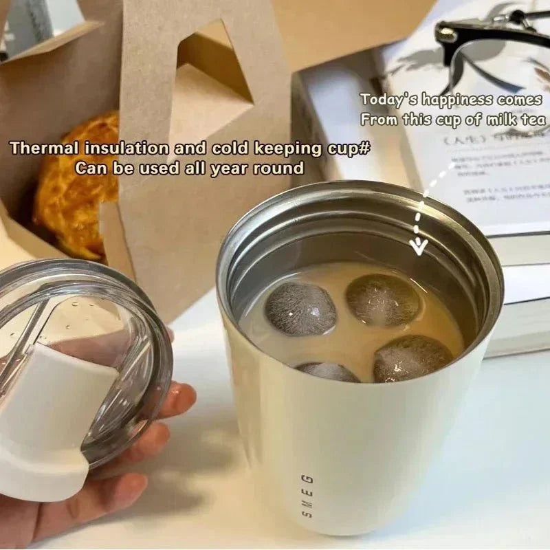 SMEG - Stainless Steel Vacuum Insulated Tumbler Mug ARABI CART