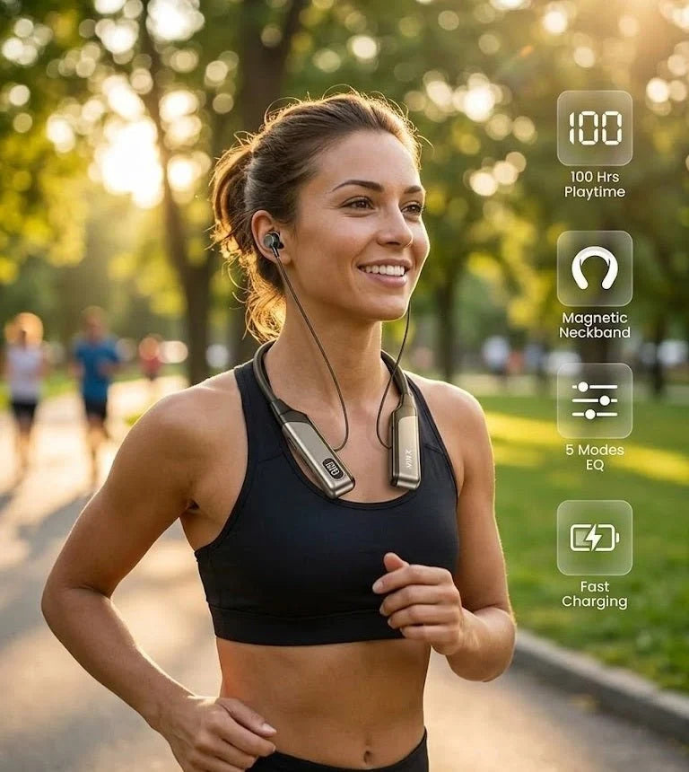 XKIN - Magnetic Neckband Wireless Earphones ARABI CART