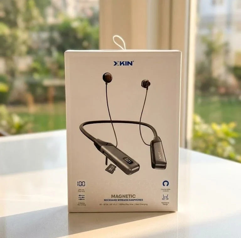 XKIN - Magnetic Neckband Wireless Earphones ARABI CART